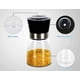 thumbnail image 2 of Salt & Pepper Mill Sets,2Pcs Premium Black Pepper Grinder,Adjustable Coarseness,Manual Pepper Grinders ABS Glass Grinder, 2 of 2