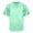 Light Green, variant on Gunia Mens Tshirts Football Mesh Practice Athletic T Shirt Solid Color V Neck Short Sleeve Sports Tops T Shirt Light Blue M
