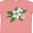 thumbnail image 4 of Inktastic Beautiful Apple Blossom Flowers on Branch Boys or Girls Toddler T-Shirt, 4 of 5