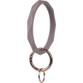 thumbnail image 1 of GFDYREE Silicone Wrist Rhombic Keychain Circle Bracelet Rubber Bangle Round Keyring, 1 of 6