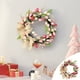 thumbnail image 1 of Corona de San Valentín iluminada de 17,72" para la puerta principal - Corona artificial rosa de Navidad con decoraciones para decoración interior y exterior, 1 of 8