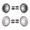 thumbnail image 1 of Transit Auto Front Rear Coated Disc Brake Rotors and Semi-Metallic Pads Kit for Car Mazda 3 Sport KGF-101147, 1 of 11