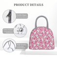 thumbnail image 4 of Fotbe Cute Rabbit Bolsa de Almuerzo con Estampado, Lonchera Aislada, Contenedor de Comida Reutilizable Tipo Cooler a Prueba de Fugas, 4 of 6
