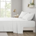 thumbnail image 4 of Comfort Classics Solid Microfiber Ultra Soft Wrinkle Free Sheet Set, White, Queen, 4 of 17