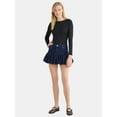 thumbnail image 2 of Madden NYC Denim Bubble Skirt,Womens, 2 of 5