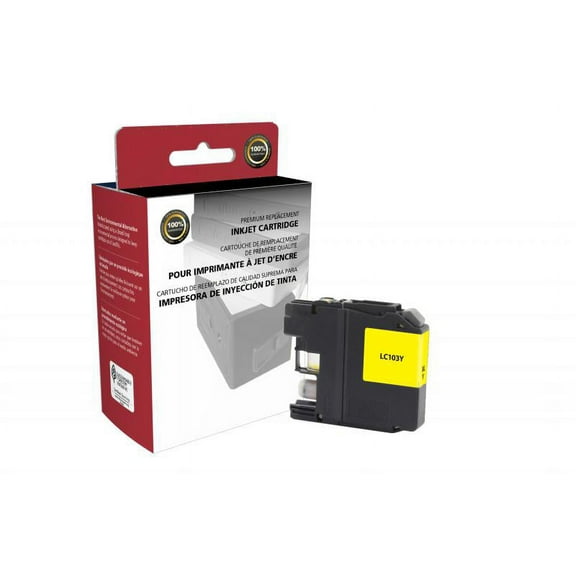 Clover Imaging Non-OEM New High Yield Yellow Cartridge for LC103XL