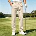 thumbnail image 6 of KEXE Mens Casual Pants Men's Golf Pants Straight Leg Stretch Breathable Trousers for Outdoor Sports and Casual Wear(size:34,Khaki), 6 of 7
