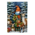 thumbnail image 2 of Heduofu Woodland Snowman Christmas Welcome Garden Flag Vertical Double Sided Seasonal Outside Decor for Farmhouse Yard Patio Lawn Outdoor Home Decor Gift White, 2 of 6