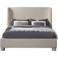thumbnail image 7 of Meridian Furniture Penny Beige Fabric Queen Bed, 7 of 7