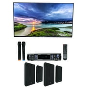 Rockville RPA70WBT Bluetooth Home Karaoke Machine System+(4) 5.25" Wall Speakers