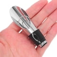 thumbnail image 5 of Toyvian 2Pcs Black Stainless Steel Wine Aerator Pourer with Silicone Seal Bottle Stopper, 5 of 8