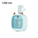 thumbnail image 4 of Matsuzay Ventilador de rociado Refrigeración Recargable Viento fuerte Acondicionamiento de agua Ventiladores de escritorio Forma única Electrodomésticos azul 1, 4 of 6