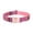 Pink, variant on Metal Buckle Dog Collar for Large Dogs, Heavy Duty Pet Neck Strap, Durable Adjustable Metal Collar, Rust Resistant Dog Necklace，Yellow