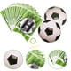 thumbnail image 2 of KAKOWELY Decoración de pancartas de fútbol para cumpleaños de niños, pancartas decorativas, suministros para fiestas, pancartas de fútbol, 2 of 4