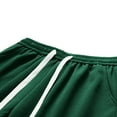thumbnail image 5 of WREESH Men's Sweat Shorts Gym Workout Shorts Solid Color Loose Casual Sports Shorts Athletic Shorts Olive Green, 5 of 6
