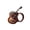 A001- Style A, variant on Musical Instrument Coffee Mug, Handcrafted Guitar - Shaped Design with Realistic Details, for Coffee Lovers, Music Enthusiasts, Daily Use, Office, Home, Gift Giving