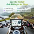 thumbnail image 2 of Carpuride W502 Pantalla Carplay Inalámbrica Pantalla de Motocicleta Impermeable Radio Moto, 2 of 8