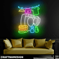 thumbnail image 3 of Craftnamesign Laundry Washing Store Neon Sign, Laundry Service Wall Sign, 3 of 5