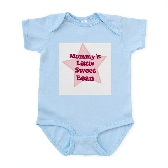CafePress - Mommy's Little Sweet Bean Infant Creeper - Baby Light Bodysuit, Size Newborn - 24 Months