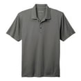 thumbnail image 5 of Yellow Rooster Mens Short Sleeve Eclipse Stretch Polo Shirt Shadow Grey 3XL, 5 of 7