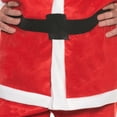 thumbnail image 5 of UNDERWRAPS Santa Claus Adult Costume - Felt Cosplay Costume Christmas Suit Santa Outfit Set, Santacon Party Kit Includes Jacket, Pant, Belt, Santa Hat & Beard, 5 of 6