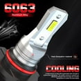 thumbnail image 6 of For Chevy Silverado 1500 2500 HD 2004 2005 2006 LED Headlight Fog Light Bulbs Kit 6000K White 6x, 6 of 12