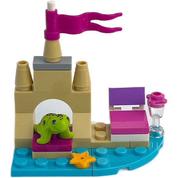 LEGO Friends Accessory Set: Turtle on a Beach (25 pcs)