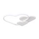 thumbnail image 1 of Lampara De Techo Infantil Corazon Blanco, 1 of 4