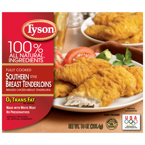 Tyson Southern Style Chicken Breast Tenderloins, 10 oz