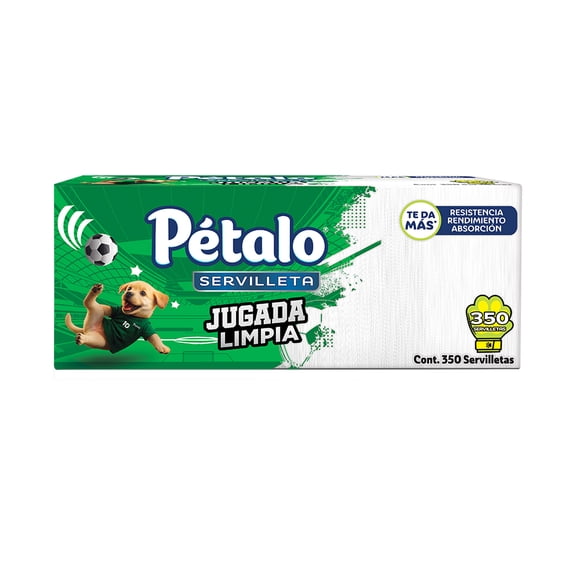 Servilletas Pétalo 350 pzas