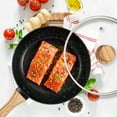 thumbnail image 4 of 8 Inch Frying Pan with Lid, Small Frying Pan with Bakelite Handle, 8 Inch Frying Pan Nonstick with Stone-Derived Coating, Small Nonstick Frying Pan with Lid -8 Inch, 4 of 5