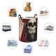 thumbnail image 4 of Fotbe Gothic Skull With Roses Cesto de Ropa con Asas, Cesto Impermeable de Gran Capacidad, Bolsa de Lavado para Dormitorio, Cesto de Ropa con Ruedas y Asas-Medium, 4 of 6