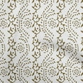 thumbnail image 1 of oneOone Tissu en Rayonne Vert Olive Matériau de Robe Tissu Imprimé Tissu au Mètre 56 Pouces de Large-N6, 1 of 5