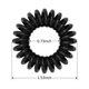 thumbnail image 4 of 20 lazos para el cabello en espiral sin arrugas, lazos para el cabello en espiral, lazos para el cabello con cable de teléfono, bobinas para el cabello, lazos para el cabello para mujeres Ormromra LRWJ183, 4 of 5