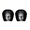 D, variant on 2 Pack Scary Ghost Face Headrest Covers, Upgraded Snug Fit Breathable Spooky Face Printing Auto Seat Cover Headrest Protector, Universal Elastic Model, Halloween Car Decorations