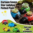 thumbnail image 5 of Whimsical Ladybug Planter Pot, Patio Decorations Outdoor, Yard Decorations Outdoor, Planter Pots for Outdoor Plants, Outdoor and Garden, 5 of 7
