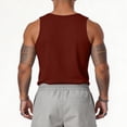 thumbnail image 6 of GrmtClth 250 Years Usa Tank Top for Men Anniversary 4th Of July T-Shirts Workout Sleeveless Tops Fashion 1776-2026 Print Shirt Wine 3XL, 6 of 6