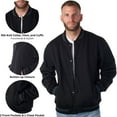 thumbnail image 3 of Alpine Swiss Tyler Men’s Varsity Jacket Classic Letterman Coat Baseball Bomber Jacket Lightweight Stylish Everyday Outerwear, 3 of 7