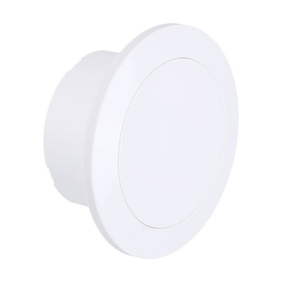 Uxcell 4 Inch Round Air Vent, ABS Adjustable Air Diffuser with Screen Mesh for Home Office Ventilation, White