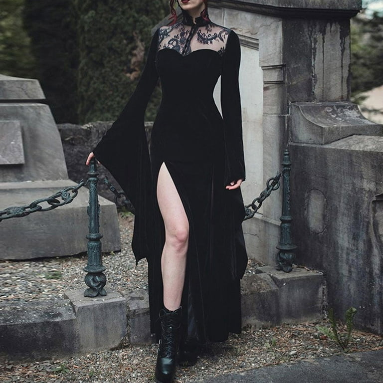 slim fit dress slacks Lavinia Black Lace Cut Out Maxi Dress main image 0