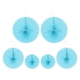 thumbnail image 4 of 6 Pcs Paper Folding Fan Adorns Party Fan Flower Decors Adorable Paper Fans, 4 of 8