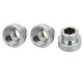 thumbnail image 2 of Unique Bargains 3pcs M28 Male to G1/2 Male Thread Brass Faucet Adapter Connector, 2 of 4