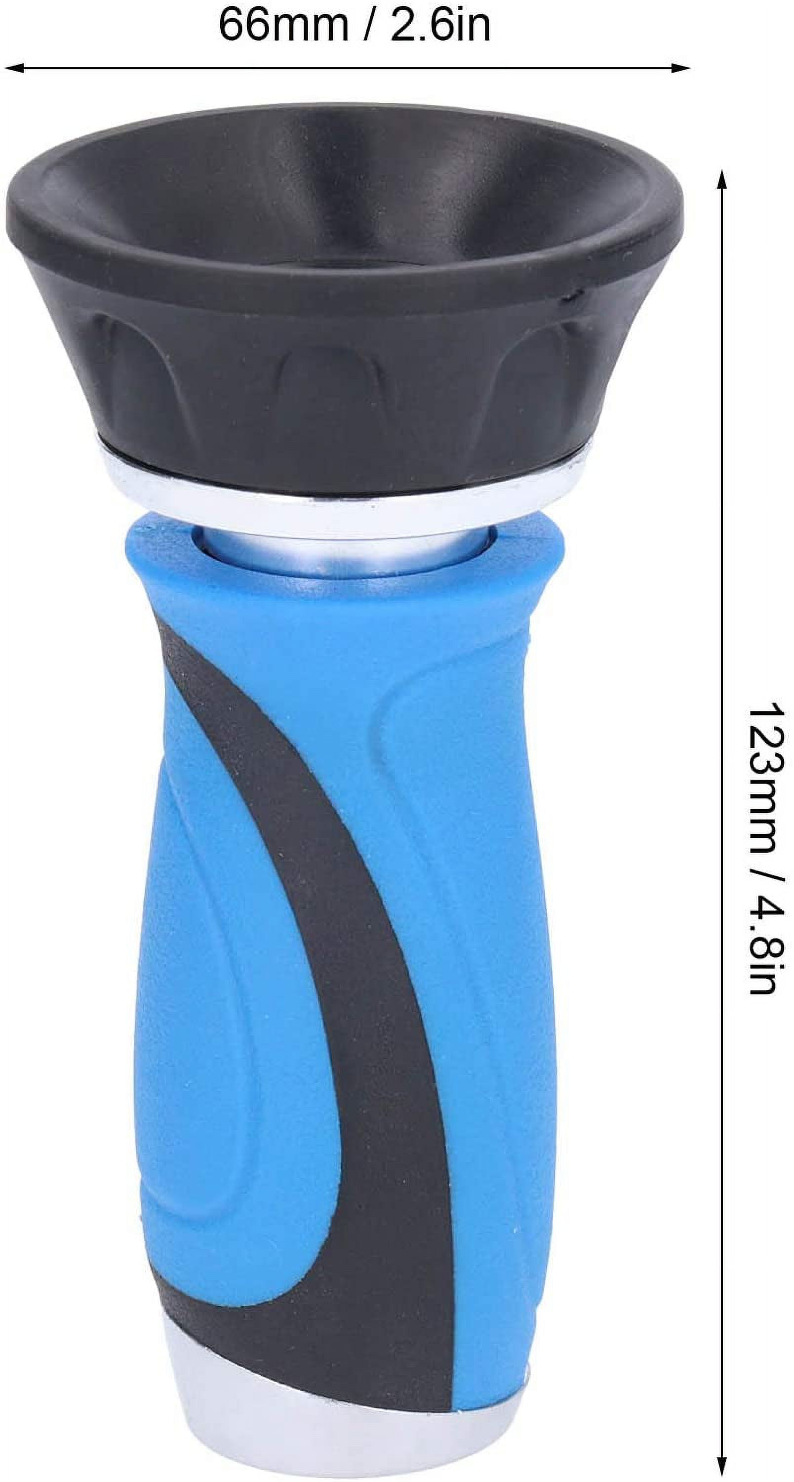 ABPETE Twist Hose Nozzle Sprayer, High Pressure Water Hose Nozzle,Fire Fighting Style Hose Water Sprayer,Heavy Duty Garden Hose Sprayer with Adjustable Spray Pattern,for Garden Hose Lawn Hose Tools