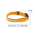 thumbnail image 2 of Collar para perro iluminado, collar para perro LED recargable, collar para perro impermeable Luz, ajustable, collar para perro intermitente reflectante que brilla por la noche, 2 of 5