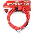 thumbnail image 4 of 2 Rockville 10'  1/4" TS to 1/4'' TS Guitar/Instrument Cable (Red and Blue), 4 of 5