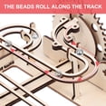 thumbnail image 3 of 1 Set 3D Wooden Marble Run Puzzle Toy Hand-cranking Track Beads Rolling Toy, 3 of 5