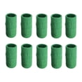 thumbnail image 2 of 10 Pieces Fingertip Sleeve Breathable Hand Joint Protector Sleeve Protector Shock Absorbing Support Brace Nonslip for Basketball Green, 2 of 9