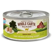 Whole Earth Farms 24 Case Grain Free Real Chicken & Turkey Recipe, 2.75 Oz