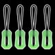 thumbnail image 4 of 2x 5 Piezas de Tiradores Luminosos de Cremallera Cordón Que Brillan en La Oscuridad Cremalleras de Tienda res Cuerdas para Monederos Montañismo Sunnimix Tiradores de cremallera, 4 of 8