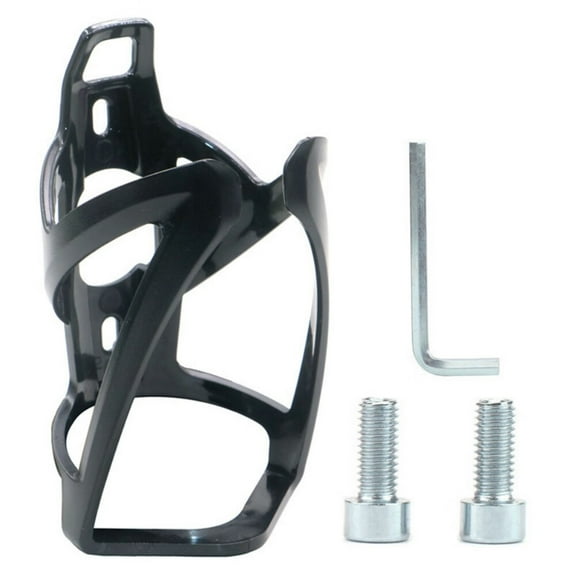 Bicycle Bottle Cages PC Ultra-Light Secure Black (2 Pack)